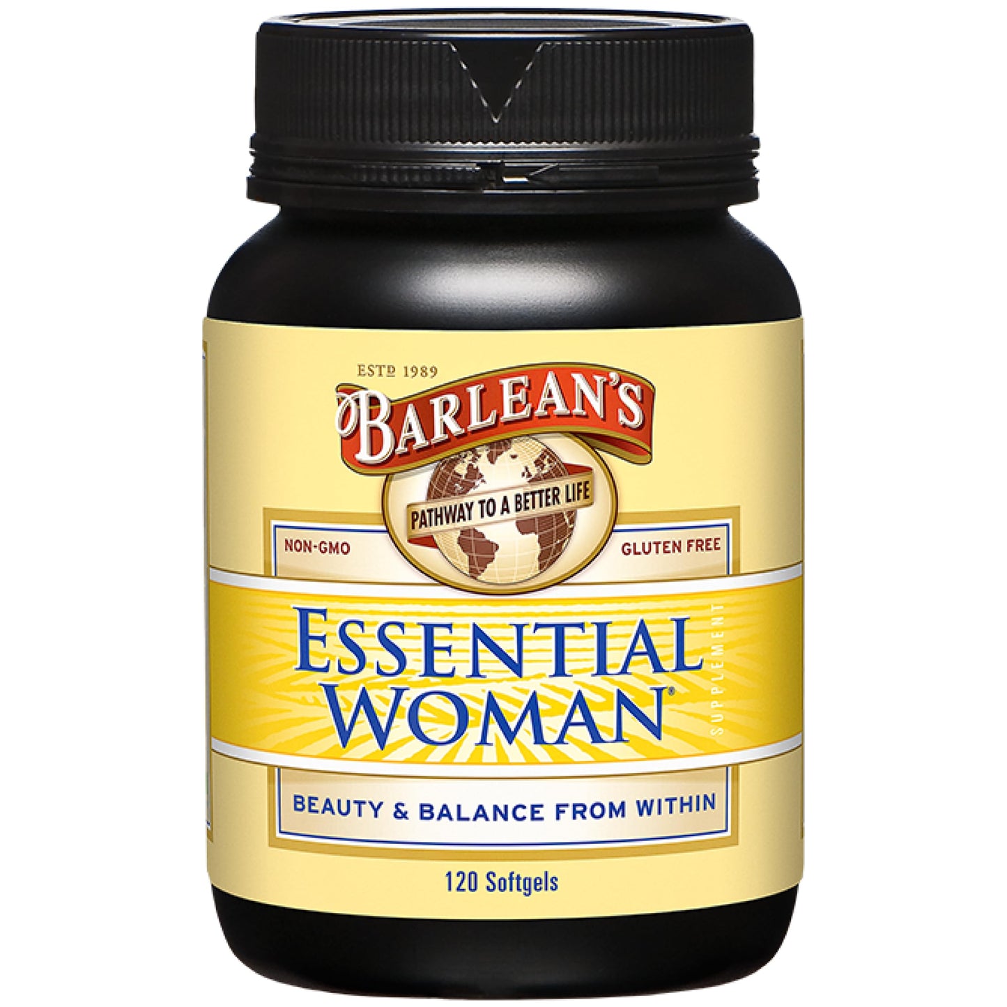 Barlean's Essential Woman: Hormone Balance with Omega 3-6-9, GLA (120 ct)