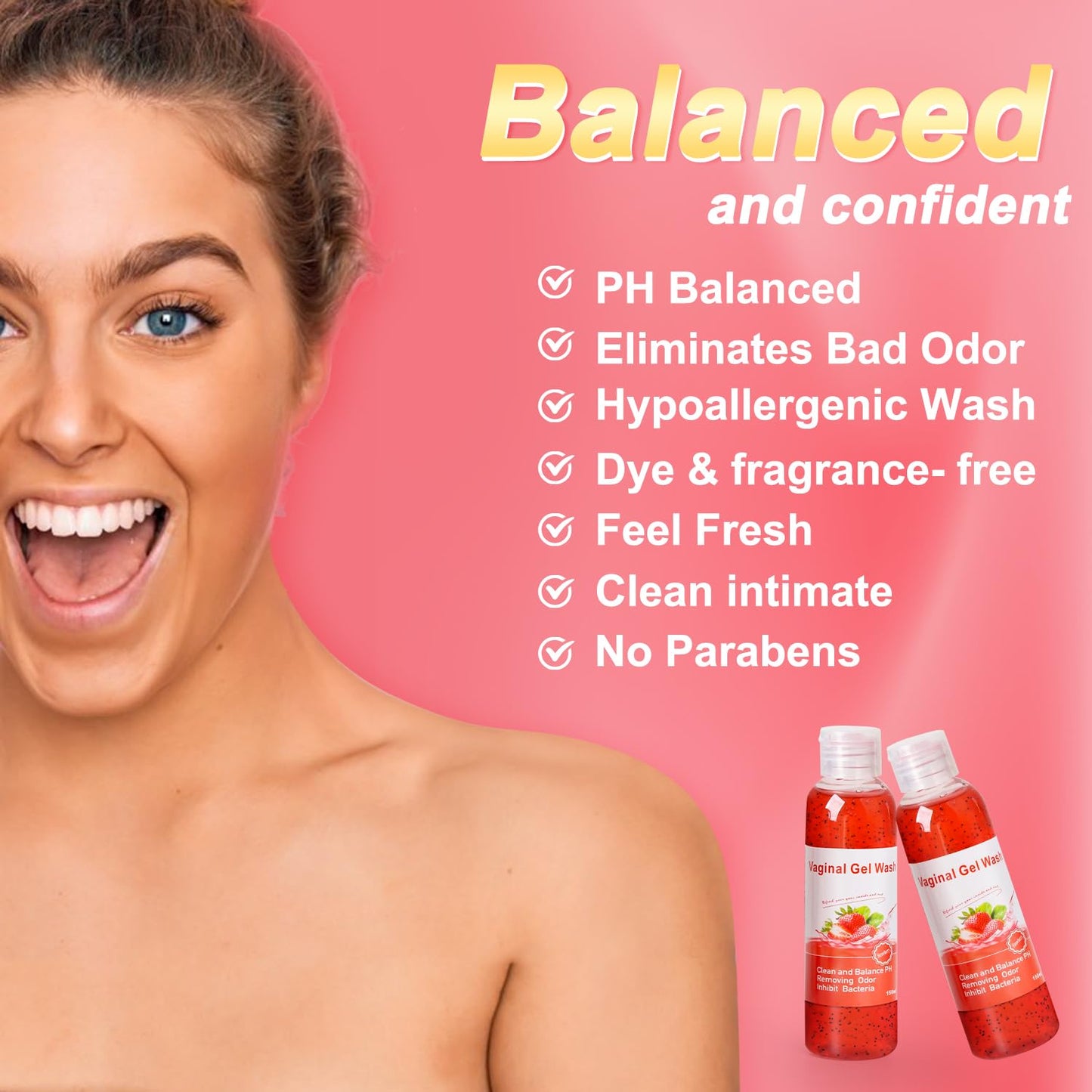 BASSI Feminine Wash & Yoni Oil & Yoni Soap Set | pH-Balanced, Moisturizing & Odor Control