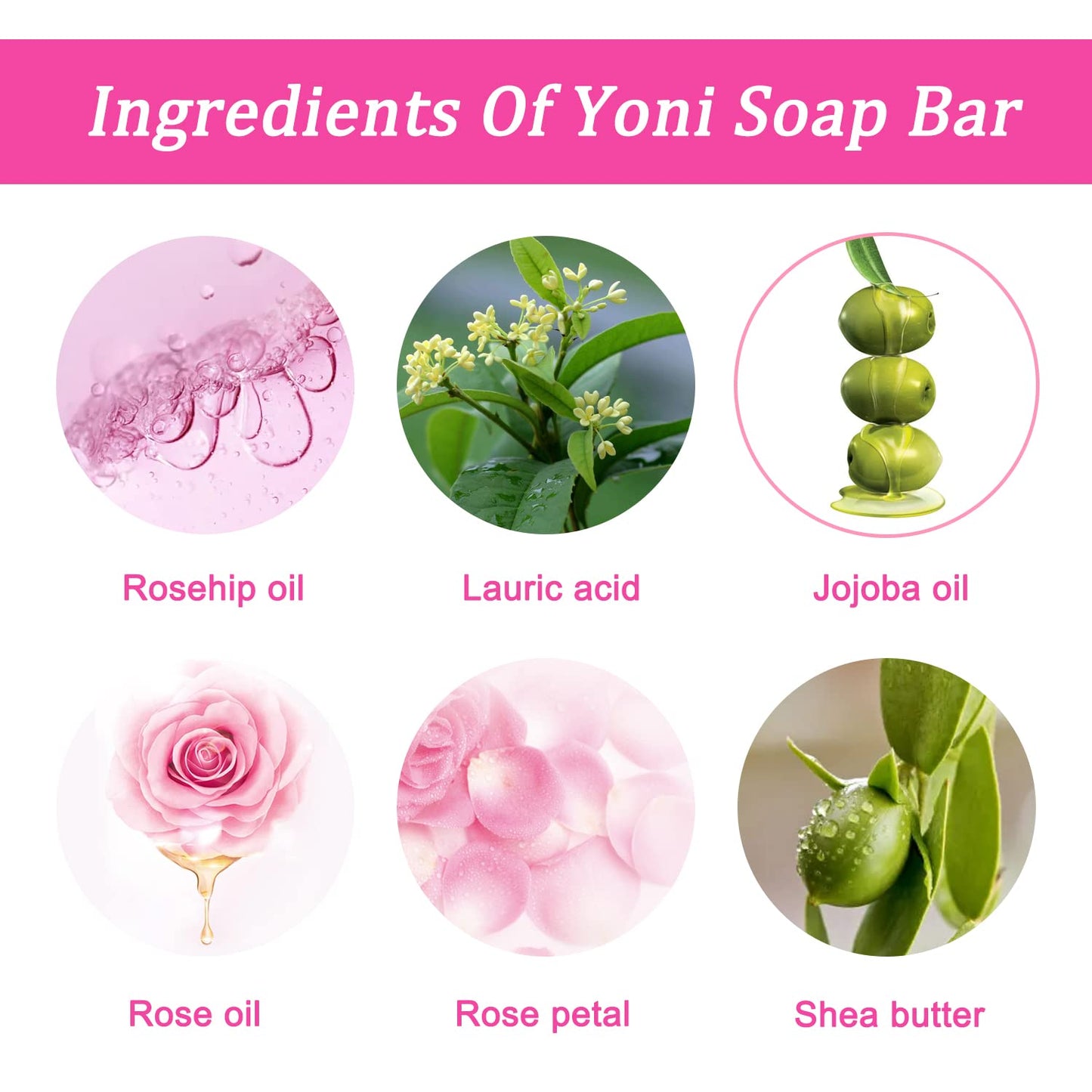 BASSI Yoni Soap Bars – 2-Pack, 100% Natural, pH-Balanced Vaginal Wash