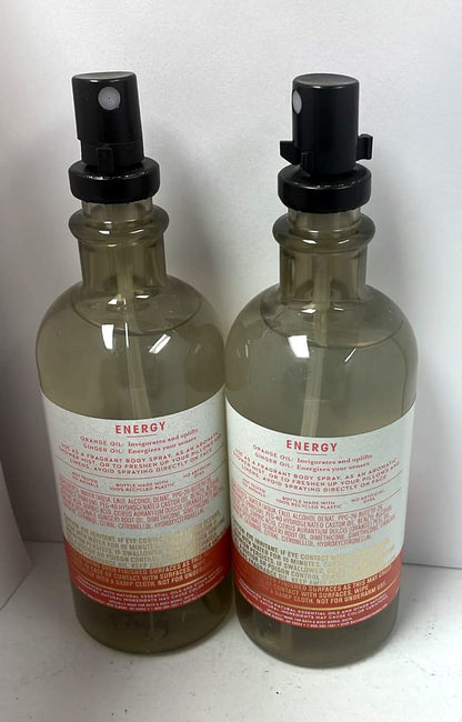 Bath & Body Works Aromatherapy Pillow Mist – 5.3 fl oz, 2-Pack (Orange & Ginger)