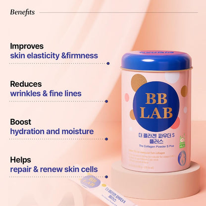 BB LAB Collagen Powder S Plus Halal – Low-Molecular Marine Collagen Sticks