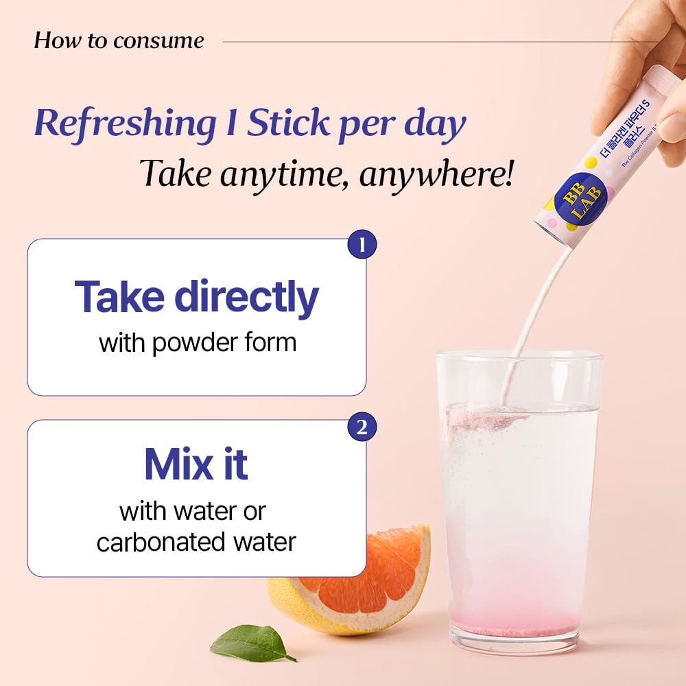 BB LAB Collagen Powder S Plus Halal – Low-Molecular Marine Collagen Sticks