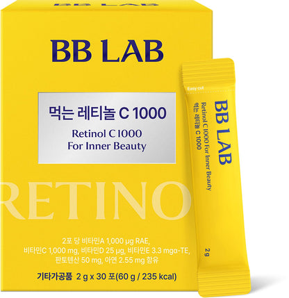 BB LAB Retinol C 1000 Powder Blend – Radiant Skin with Vitamin C, E, B5 & Zinc