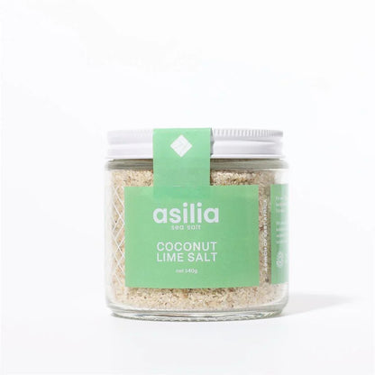 Coconut Lime Salt - The Zesty Blend - Asilia Salt - 140g