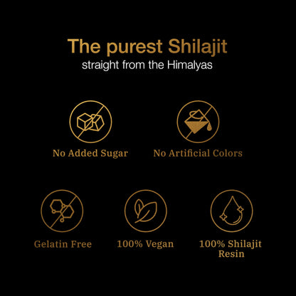 Be Bodywise Himalayan Shilajit Gummies Gold – Lab Tested, Sugar Free