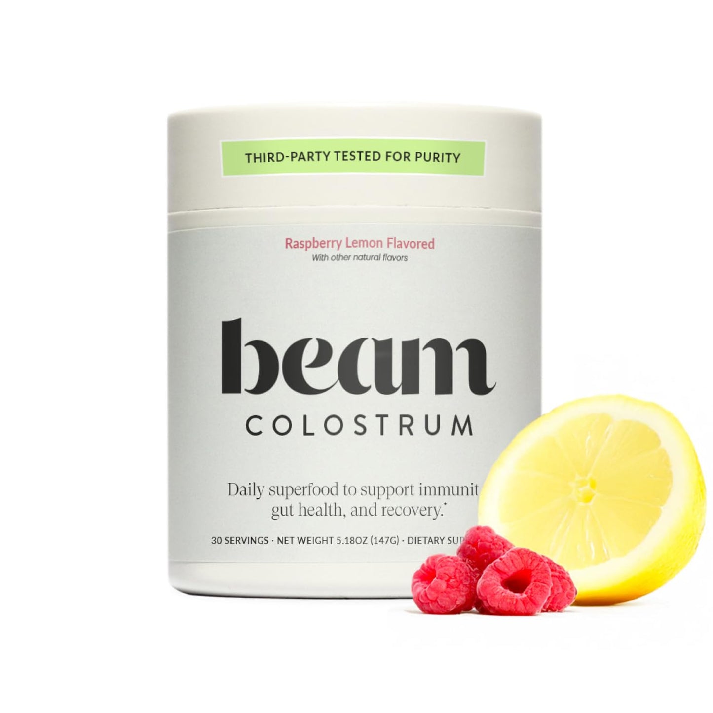 Beam Colostrum Powder – 3g Serving for Gut Health & Immunity