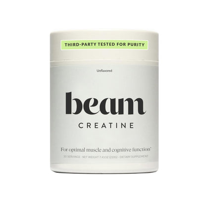 Beam Creatine Powder – Third-Party Tested Micronized Creatine Monohydrate