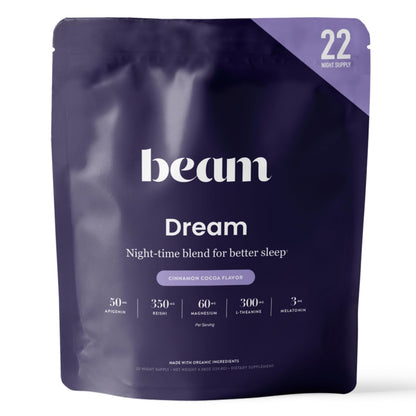 Beam Dream Sleep Powder – L-Theanine, Apigenin, Reishi & Magnesium