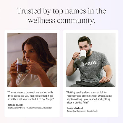 Beam Dream Sleep Powder – L-Theanine, Apigenin, Reishi & Magnesium | Natural Sleep Support
