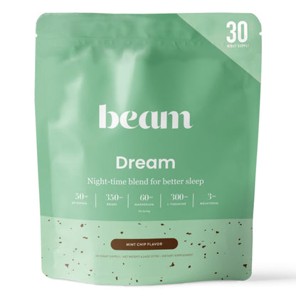 Beam Dream Sleep Powder – L-Theanine, Apigenin, Reishi & Magnesium | Third-Party Tested Sleep Support