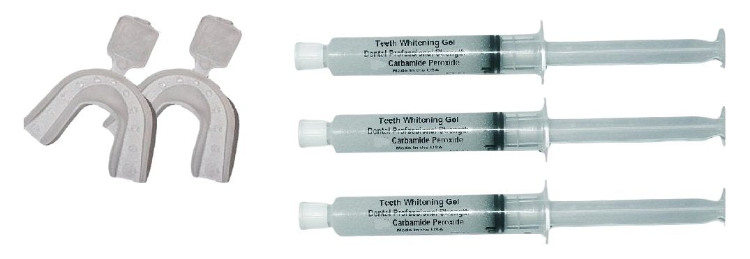 Beauty Deals: 44% Off 30cc Teeth Whitening Gel Kit - Pro Strength Carbamide Peroxide, Trays & Shade Guide