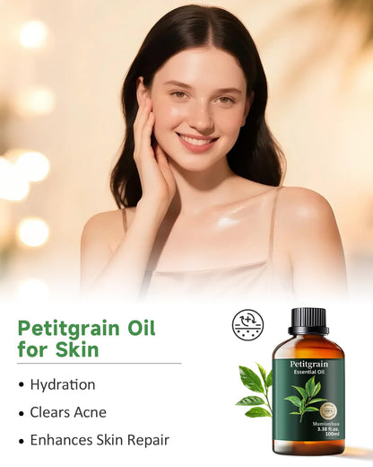 Petitgrain Essential Oil for Bedtime Serenity – Diffuser & Pillow Mist