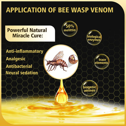 Bee Wasp Venom Toothpaste 2-Pack – Bleeding Gums, Gingivitis, Sensitive Teeth (3.7 oz)