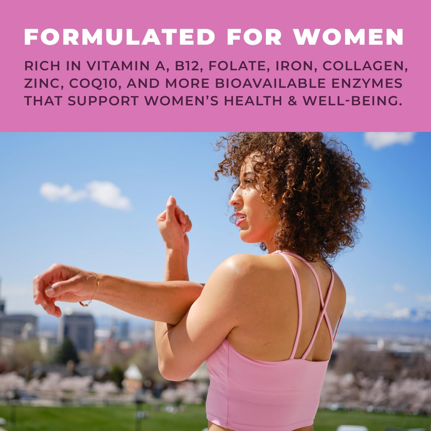 Beef Organ Supplement for Women - Grass-Fed NZ, 120 Capsules