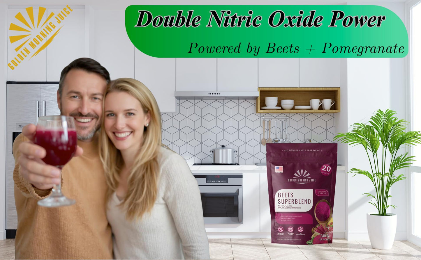 Beets Superfoods Blended Powder Juice – Nitric Oxide Booster & Energy Blend