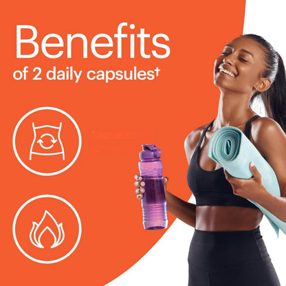 Wellthy Daily Thermogenic – Capsimax, Green Tea & L-Carnitine | Belly Thermogenic for Women | 60ct