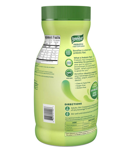Benefiber Fiber Supplement - 760g, 190 Servings | 100% Natural