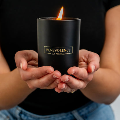 Benevolence LA Black Berries Baies Scented Candle – 10oz Soy Wax