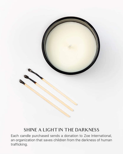 Benevolence LA Eucalyptus & Chamomile 8oz Soy Candle | Holiday Gift
