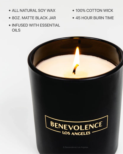 Benevolence LA Pine Scented Candle | 8oz Soy Candle