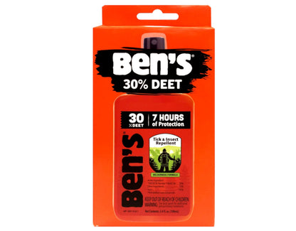 Ben's 30% DEET Mosquito, Tick & Insect Repellent – 3.4 oz Pump