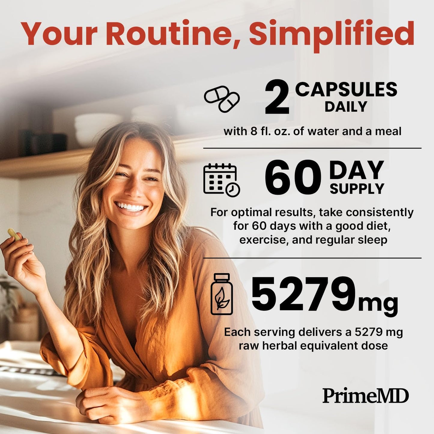 21-in-1 Berberine Supplement with Cinnamon, Chromium, Bitter Melon & Green Tea Extract – 120 Count