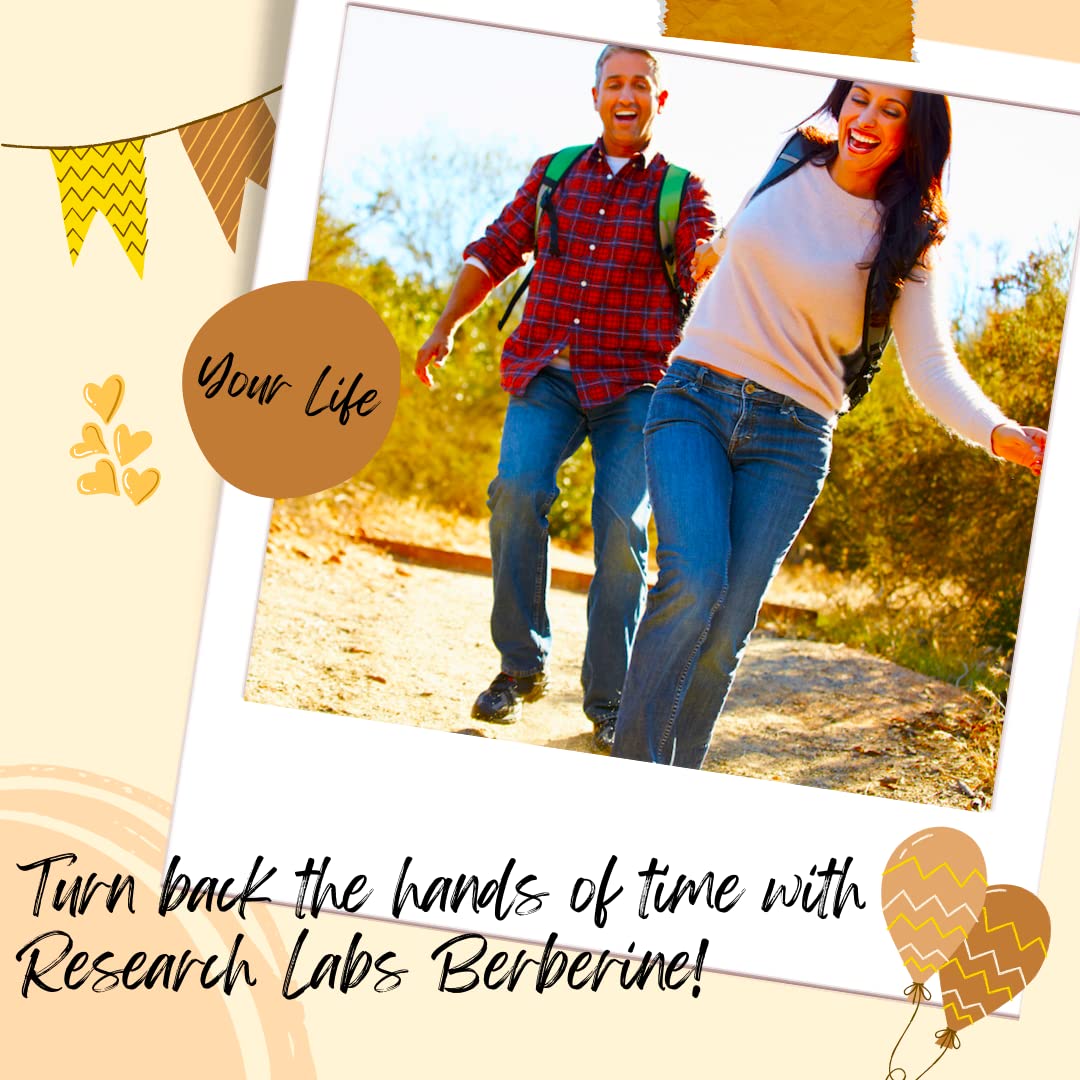 Research Labs Berberine 1500mg High Absorption – 180 Capsules | BerberQuil™