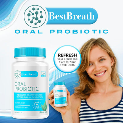 Best Breath Oral Probiotic 3 Pack – 90 Capsules (3 Months) | Bad Breath Solution