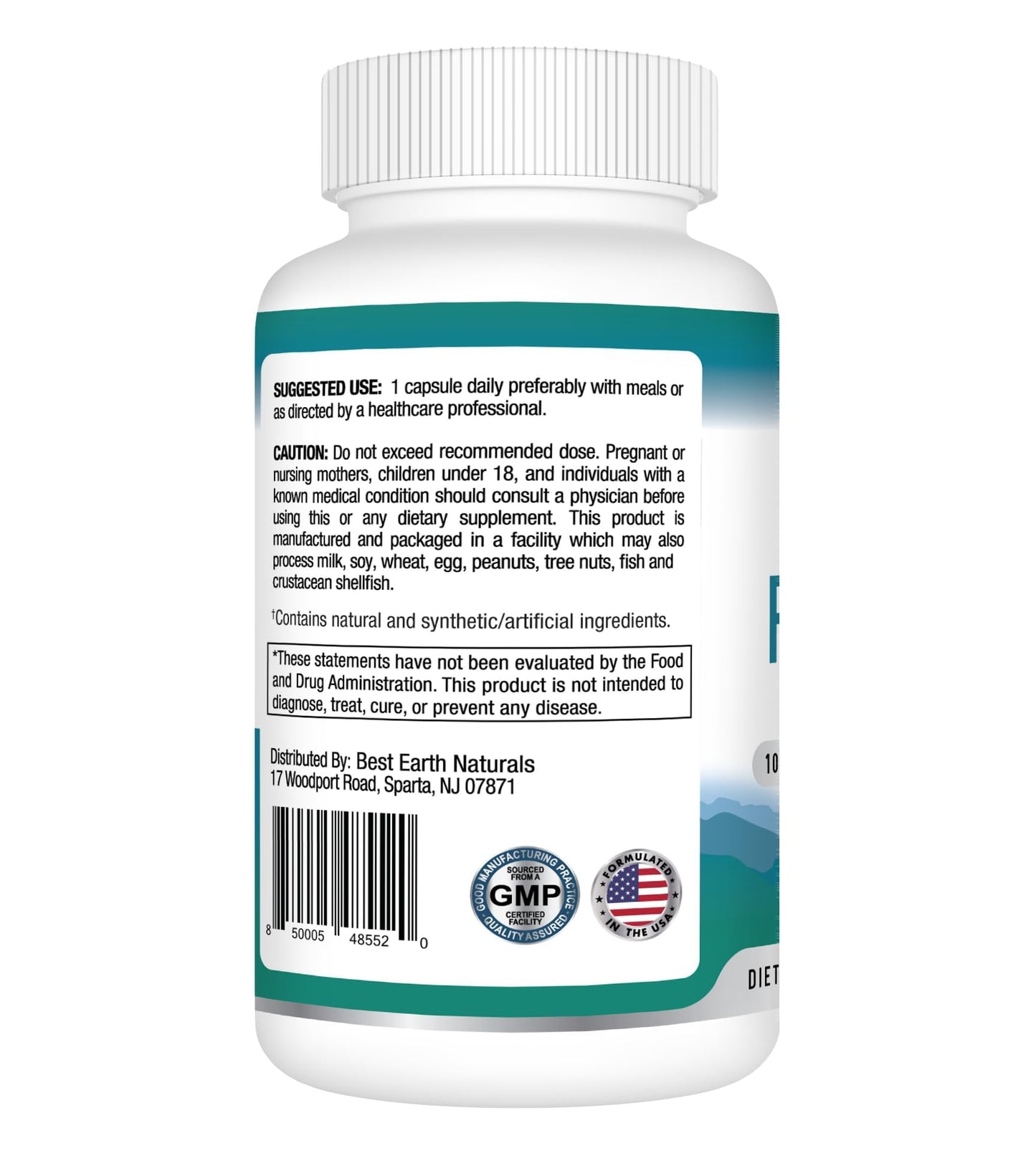 Best Earth Naturals Prostate Support Supplement for Men - Prostate Support - 30 Day Supply
