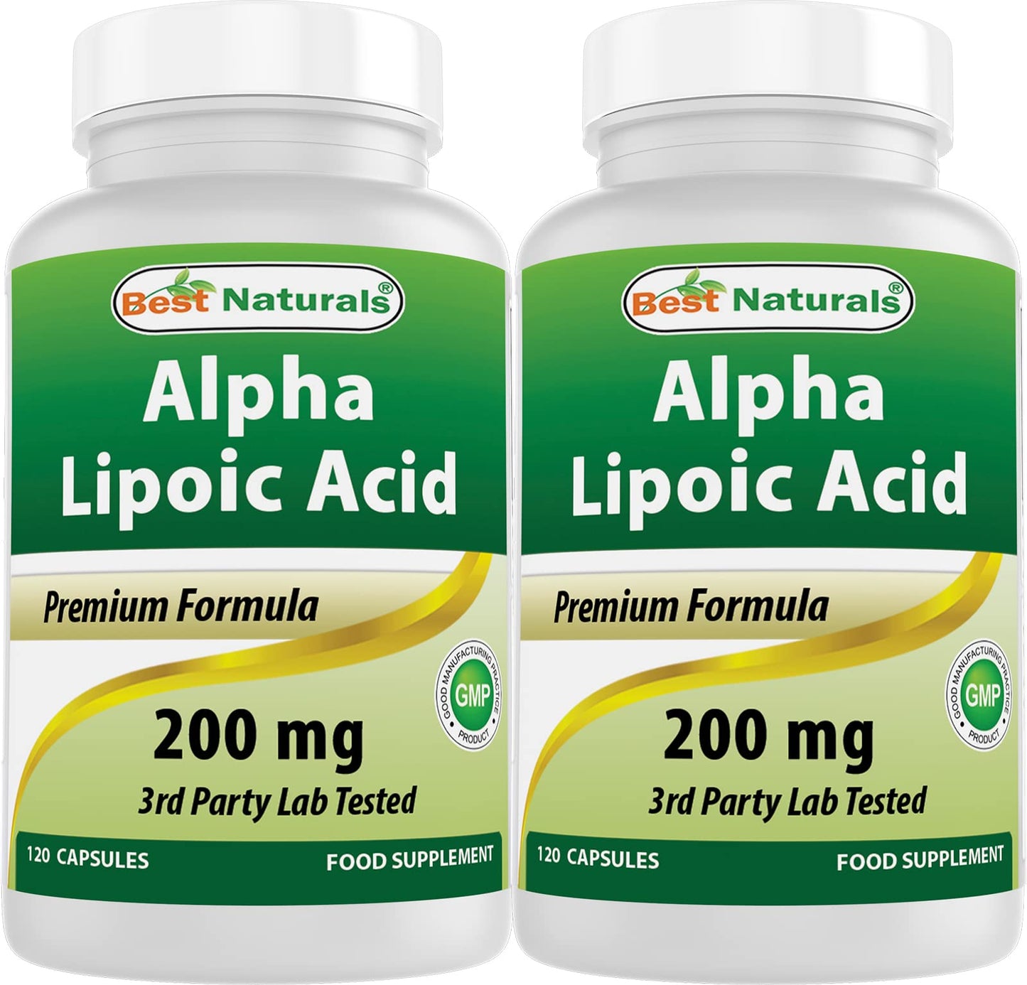 Best Naturals Alpha Lipoic Acid 200 mg – 120 Capsules (Pack of 2)