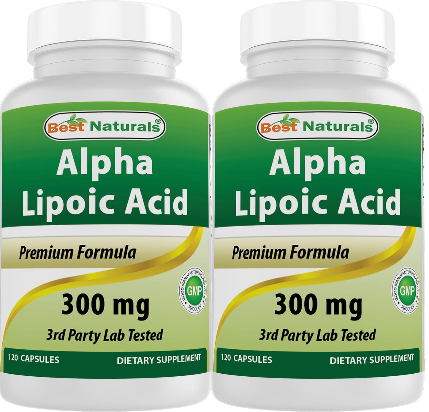Best Naturals Alpha Lipoic Acid 300 mg – 120 Capsules (Pack of 2)