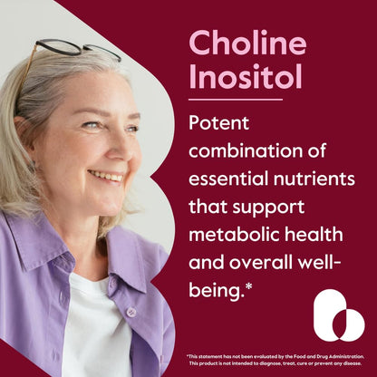 BESTVITE Choline Inositol 500mg – 120 Vegetarian Capsules – Vegan, Gluten Free, Non-GMO (Pack of 2)