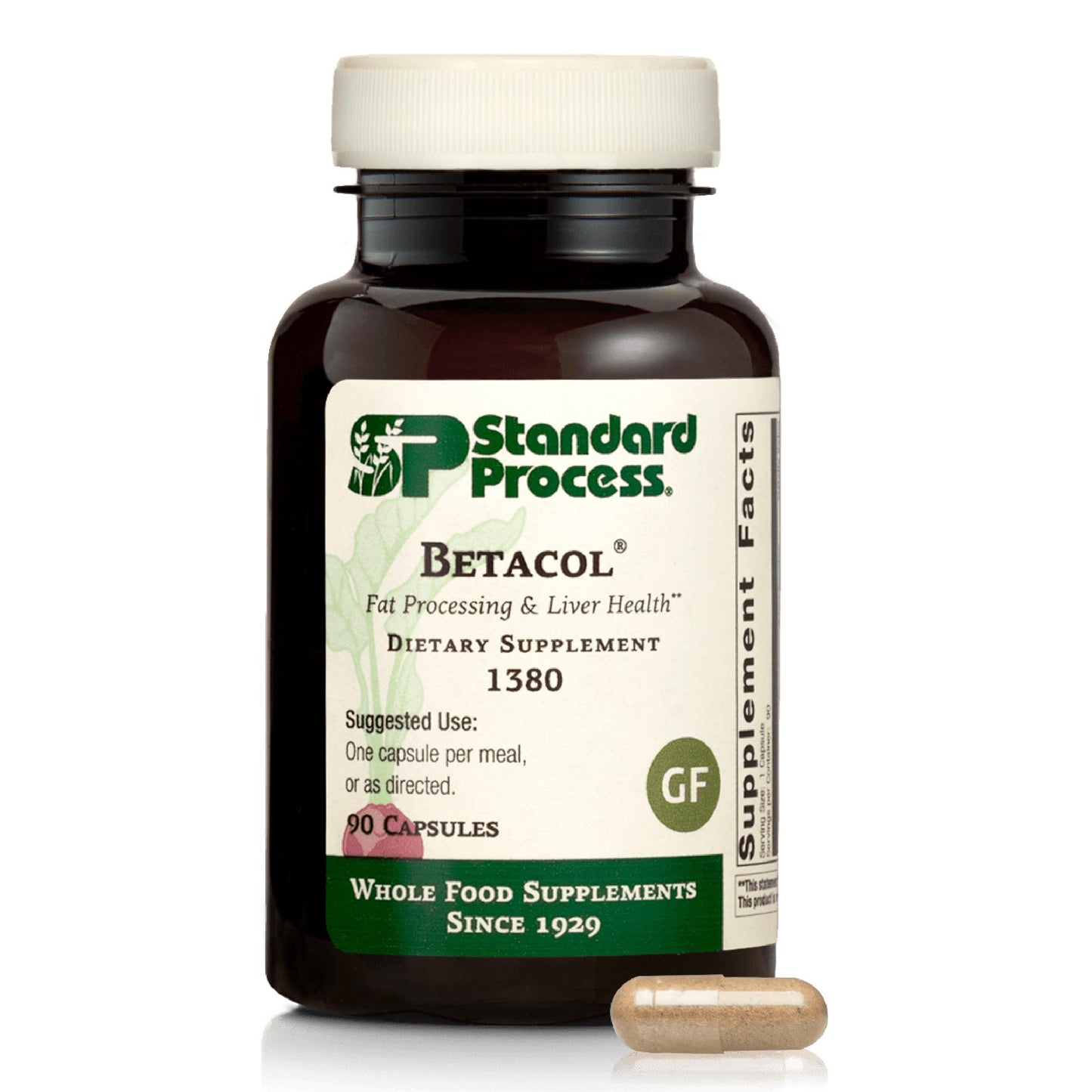 Betacol - Liver Support & Bile Production | Standard Process | 90 Capsules