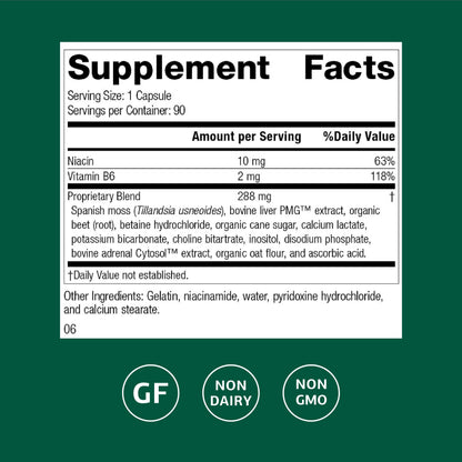 Betacol - Liver Support & Bile Production | Standard Process | 90 Capsules