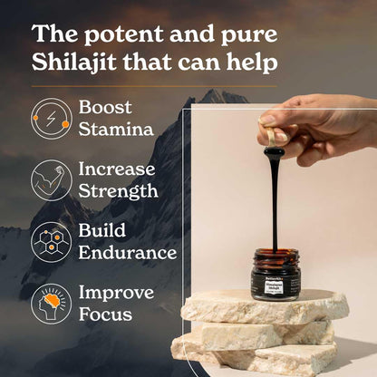Better Alt Pure Himalayan Shilajit Resin – 2-Pack, 150 Servings, 400 mg | Energy & Immune Support