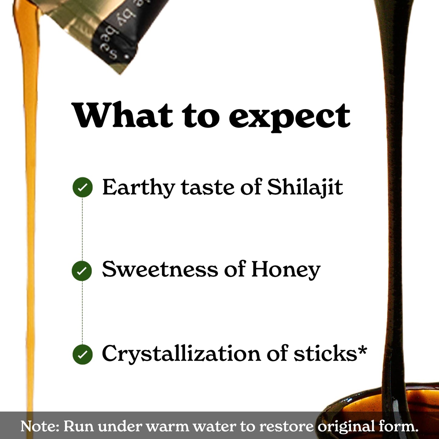 BetterAlt Shilajit Sticks with Organic Honey & Saffron | 30 Sticks for Energy & Immunity