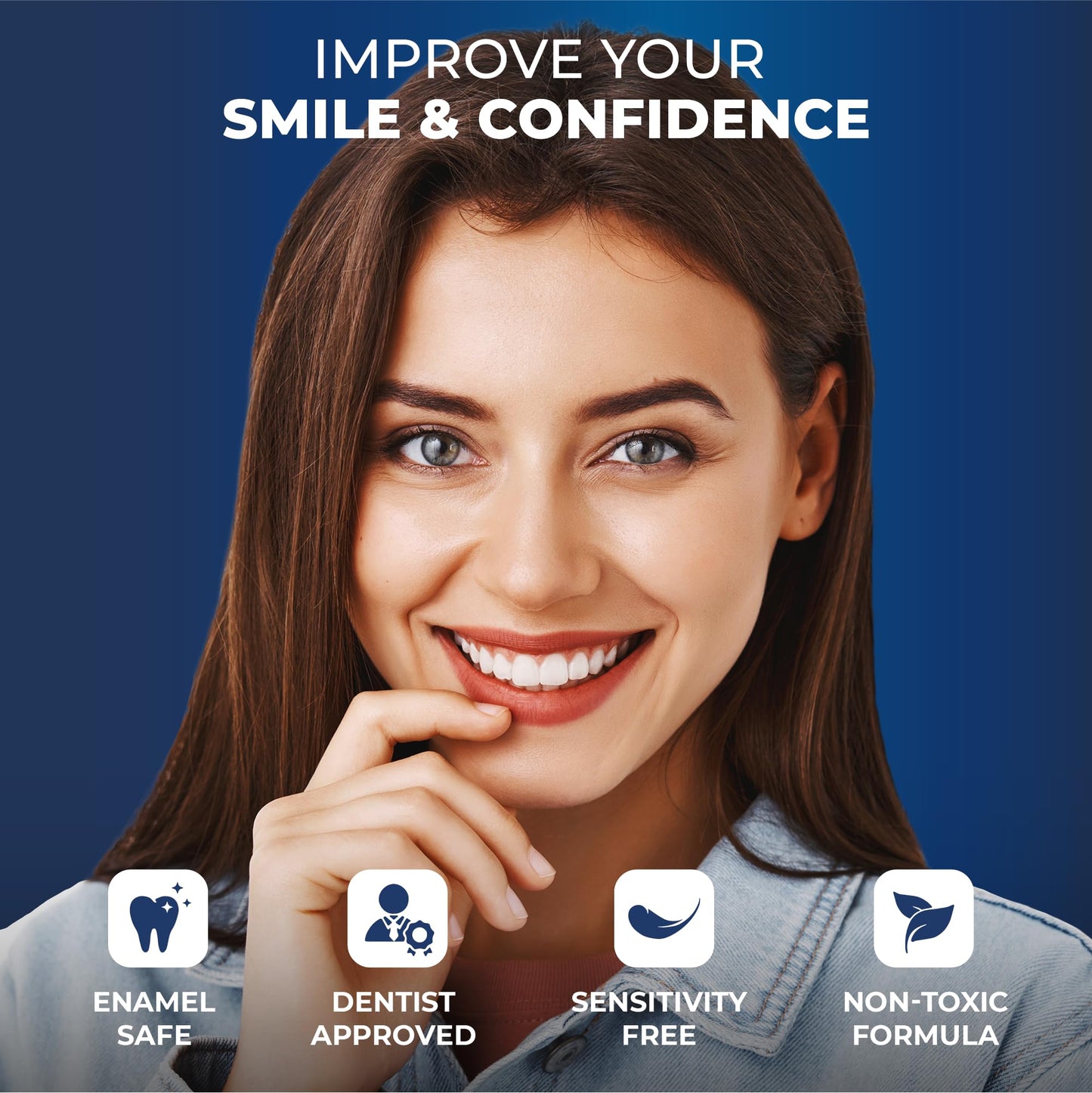 BetterWhite Teeth Whitening Powder – Hydroxyapatite, Remineralizing, Fluoride-Free (30g)