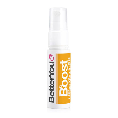 BetterYou Boost Vitamin B12 Oral Spray – Natural B12 with Green Tea & Chromium (0.85 oz)