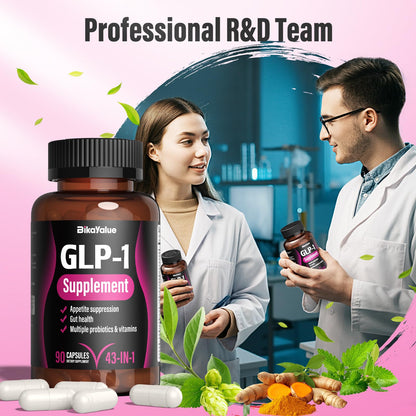 BIKAYALUE GLP-1 Alternative with Akkermansia Probiotics – 90 Capsules