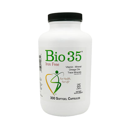 Bio-35 300ct Iron Gluten & Soy-Free – Vitamin-Mineral Formula
