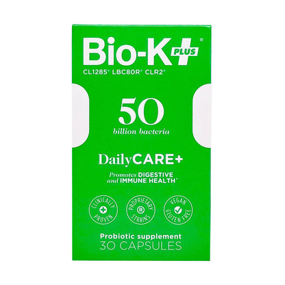 Bio-K Plus, Dailycare 50 Billion Probiotics, 30 Count