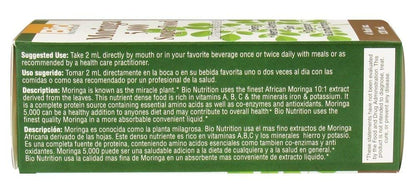 Bio Nutrition Moringa Liq – Certified Organic Moringa Superfood Liquid