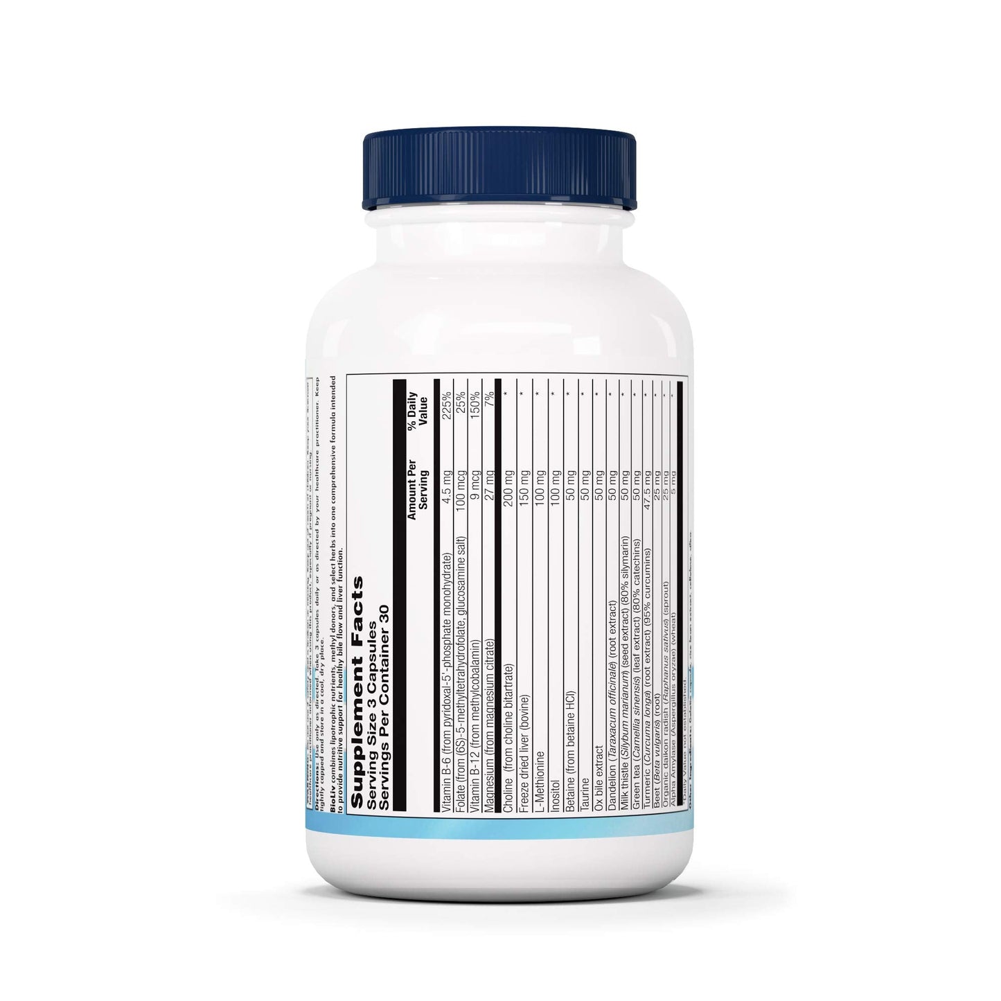 BioLiv Betaine HCl Digestive Supplement – Liver & Gallbladder Health | Nutra Biogenesis (90 Capsules)