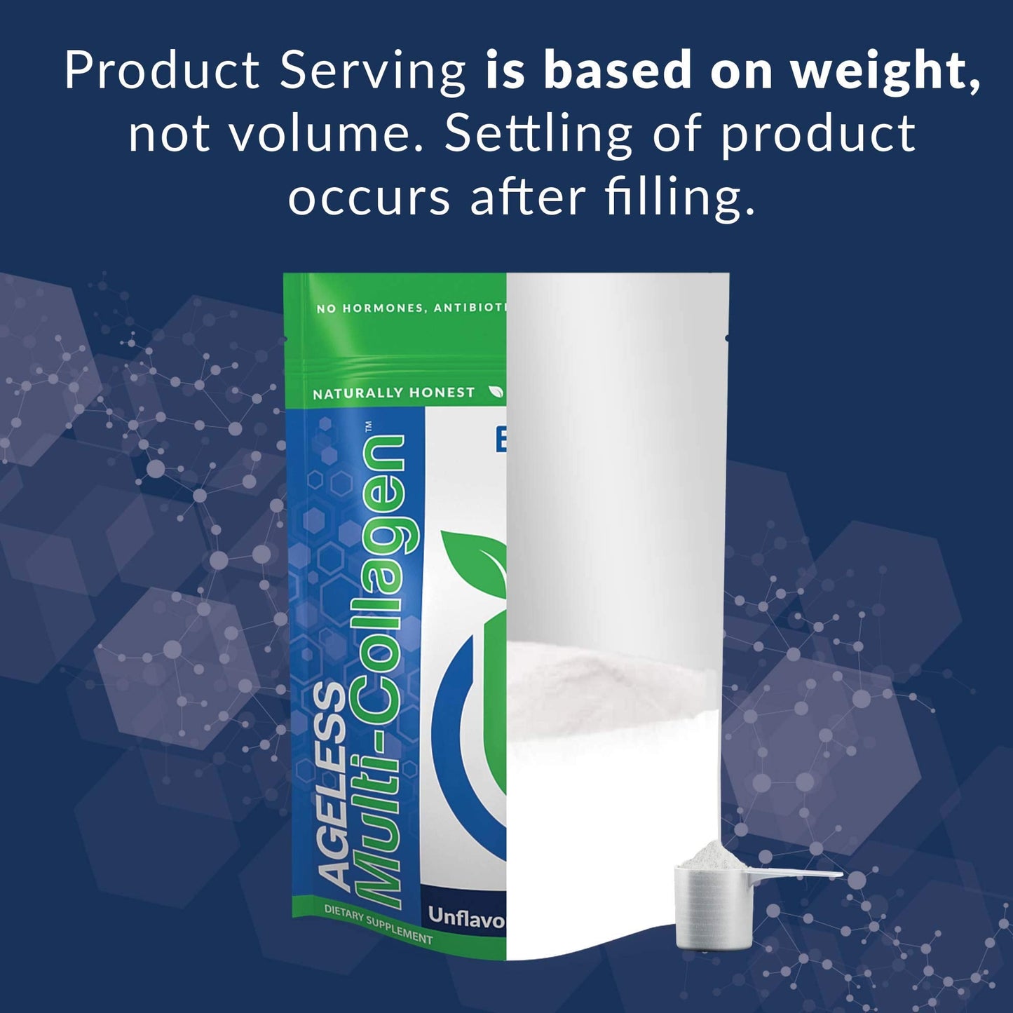 BioTrust Ageless Multi Collagen Powder – 5 Types: I II III V X | Unflavored Collagen Powder