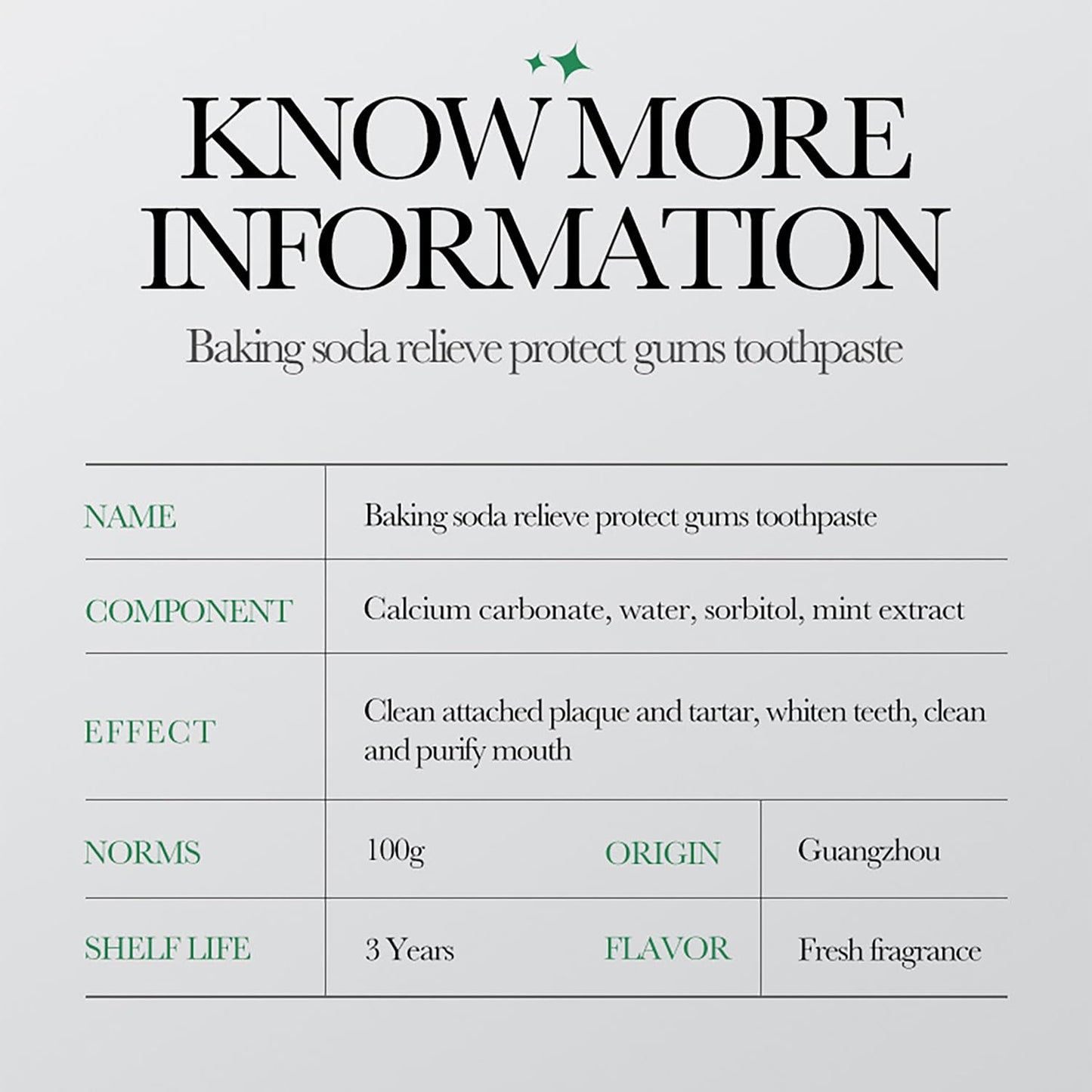 BIOAQUA 1.5X Instant Whitening Toothpaste - Balance Oral Flora & Gum Care 100g
