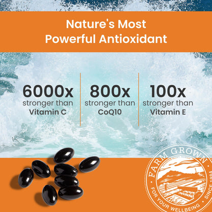 Nutrex Hawaii BioAstin Vegan Astaxanthin 4 mg | 120 Softgels | Eye, Skin, Joint & Immune Support