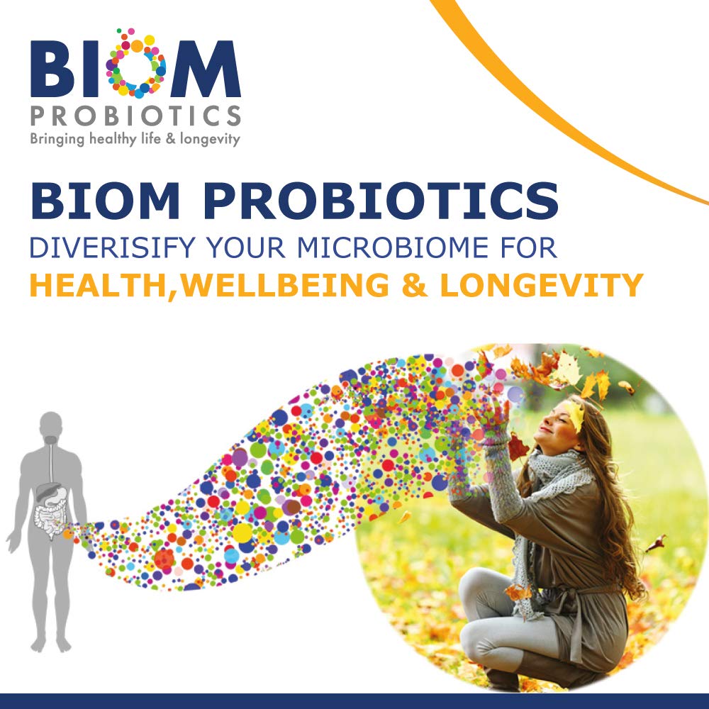 Biom Complete Feminine Balance Probiotics + Prebiotics for Women – Gluten & Dairy Free, 30 Servings