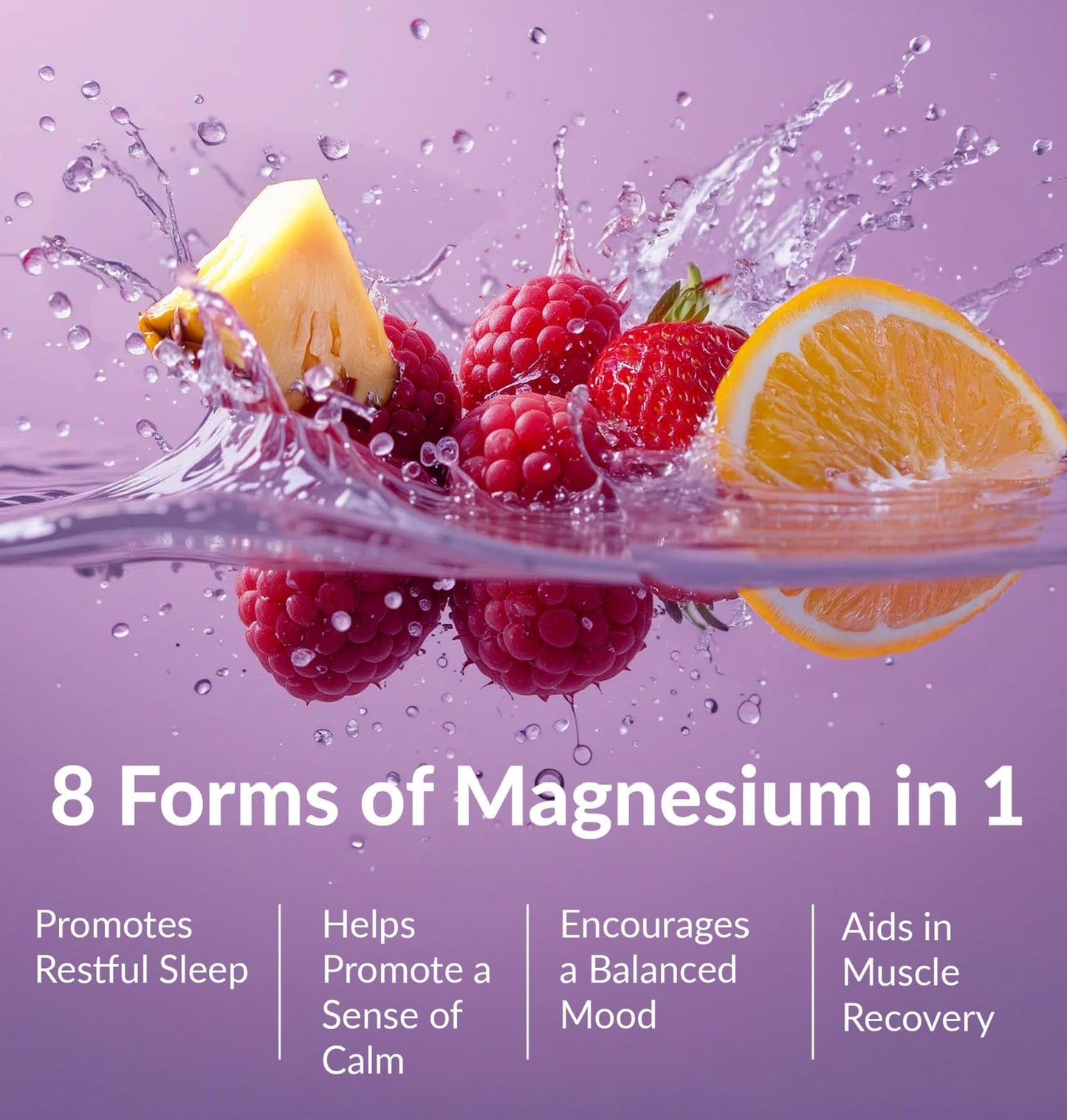 BIOptimizers Magnesium Breakthrough Drink – 8 Magnesium Forms, Electrolytes, Sleep Support & Recovery