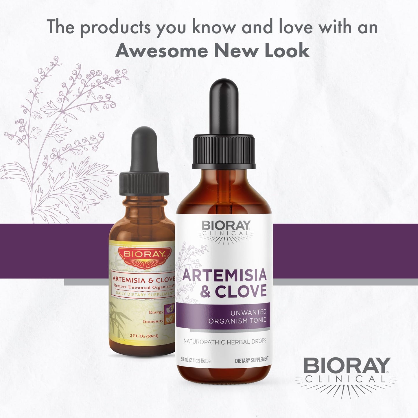 BIORAY Artemisia & Clove - 2 oz | Unwanted Organism Removal