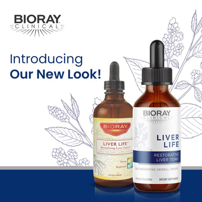 BIORAY Clinical Liver Life – Liver Support Tincture 4 oz | Non-GMO, Vegetarian, Gluten Free